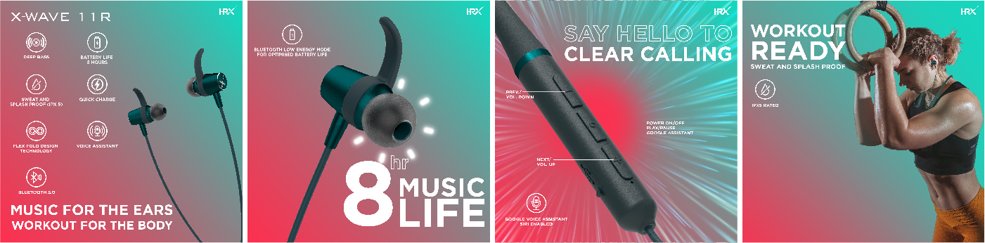 Image 4 Catalogue designing for their range of high-performance sports headphones